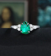 Unique 14K/18K Plain Gold Wedding Bnad Solid Gold Promise Ring Anniversary Matching Wedding Ring for Men Vintage Bridal Ring For His