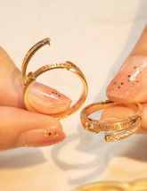 Purely customized couple rings