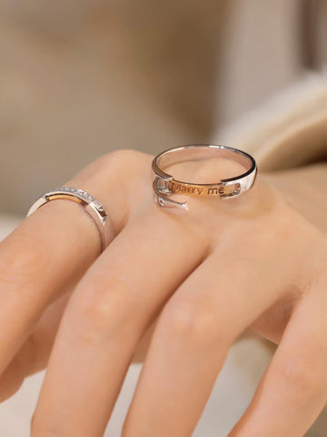 Purely customized couple rings